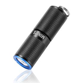 Keychain Flashlight, Rechargeable Mini LED Flashlight, 200 High Lumens Pocket-Sized Flashlight with 2 Lighting Modes