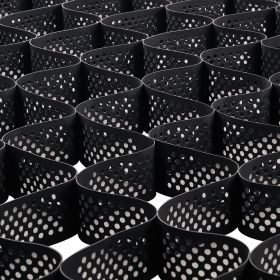 Gravel Grid, 4 Inch Depth, 17.06 x 8.86 FT / 5200 x 2700 mm, 1880 LBS Per Sq ft Grass Ground Retainer, Permeable Geo Grids Driveway Stabilization