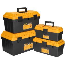 4-in-1 Toolbox,Toolbox Set (Option: Orange and black)