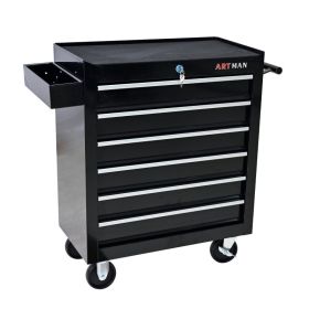 Metal Tool Storage Box (Option: Black)
